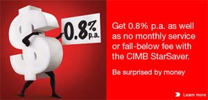 cimb High Interest Rate Savings Account 2010